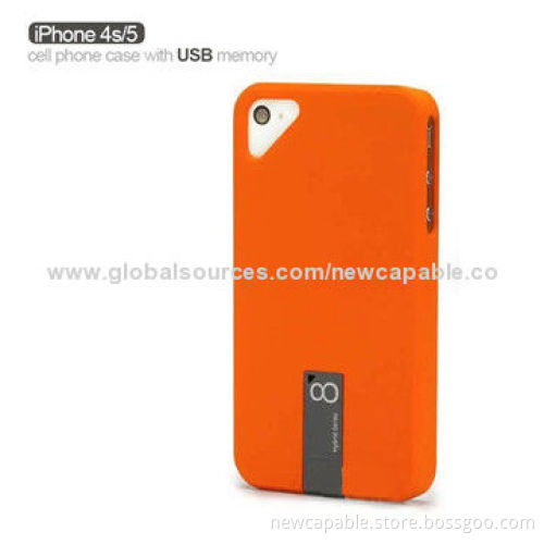 Cellphone Case with USB Memory Card, Sized 116*58mm